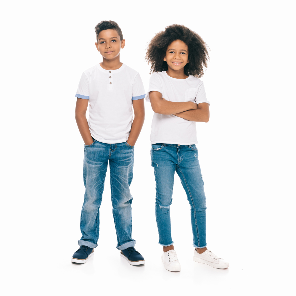 Two Children Behavioral Testing Students