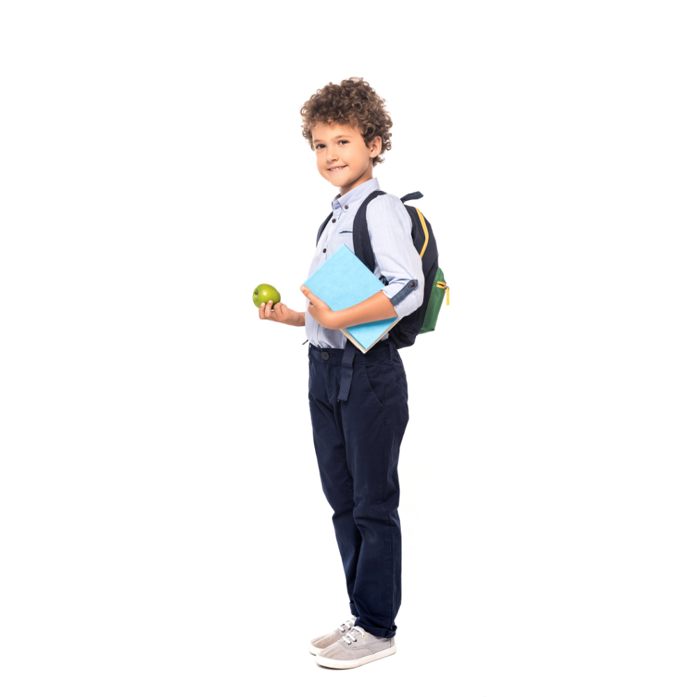 Child with School Bookbag